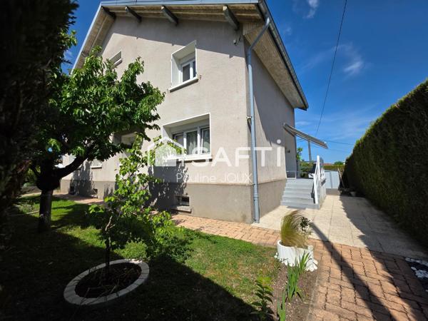Maison individuelle 160m2 avec terrain clos et arboré