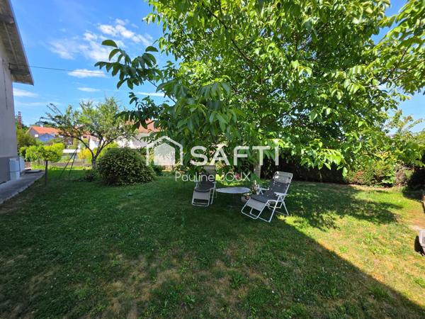 Maison individuelle 160m2 avec terrain clos et arboré