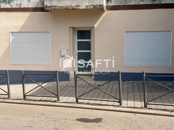 Appartement 2ch., 75m2, Rdc