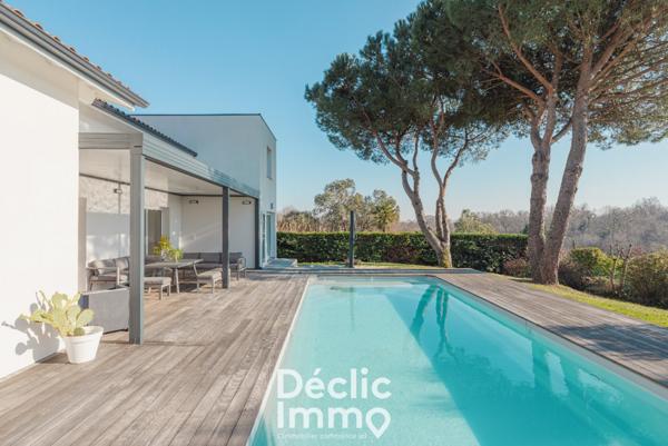 Vente maison Bouliac, 195m² 8 pièces 995 000€ avec piscine