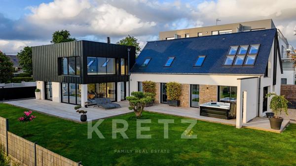 Propriété contemporaine d’exception avec espace bien-être à Brest