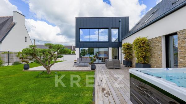 Propriété contemporaine d’exception avec espace bien-être à Brest