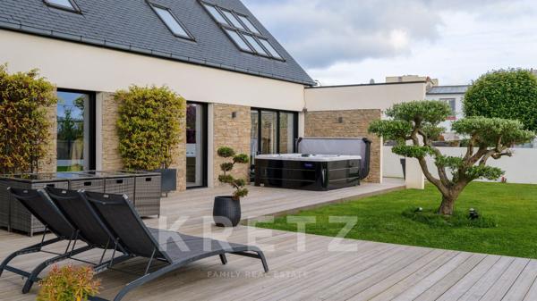Propriété contemporaine d’exception avec espace bien-être à Brest