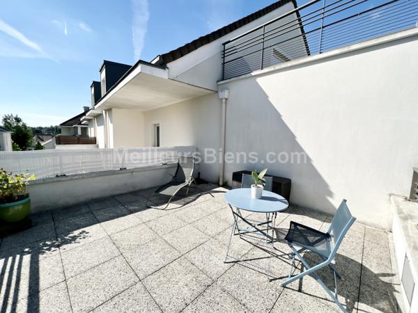 Duplex Ezanville 3 chambres, 2 terrasses, 2 places de parking, 1 cave