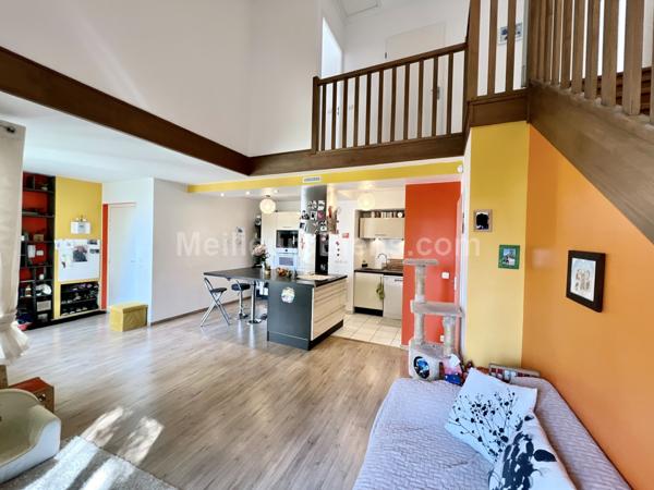 Duplex Ezanville 3 chambres, 2 terrasses, 2 places de parking, 1 cave