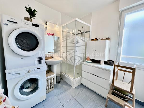 Duplex Ezanville 3 chambres, 2 terrasses, 2 places de parking, 1 cave