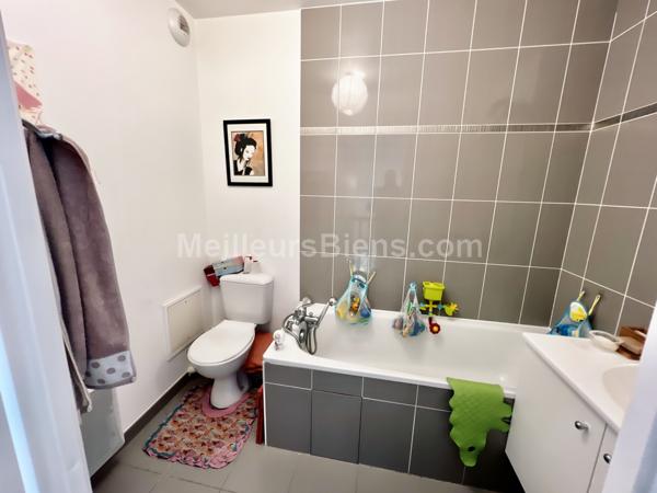 Duplex Ezanville 3 chambres, 2 terrasses, 2 places de parking, 1 cave