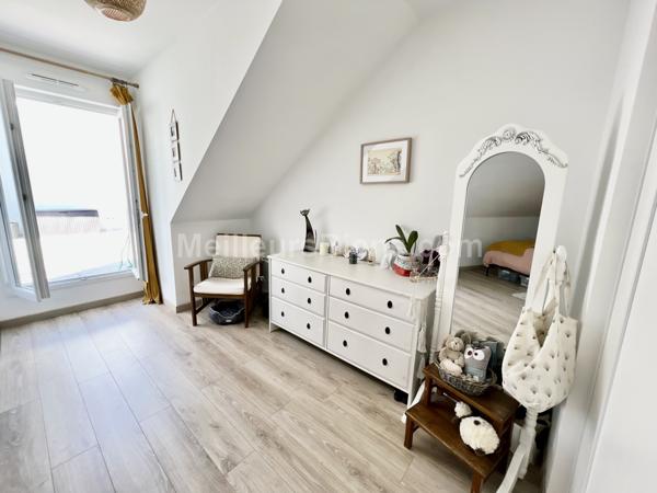 Duplex Ezanville 3 chambres, 2 terrasses, 2 places de parking, 1 cave