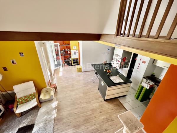 Duplex Ezanville 3 chambres, 2 terrasses, 2 places de parking, 1 cave