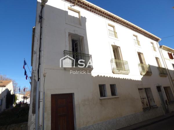 Maison 4 chambres, centre ville.