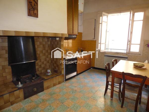 Maison 4 chambres, centre ville.