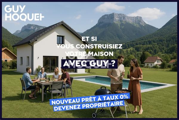 Terrain constructible 502 m² éligible prêt à taux zéro (PTZ) LOT10