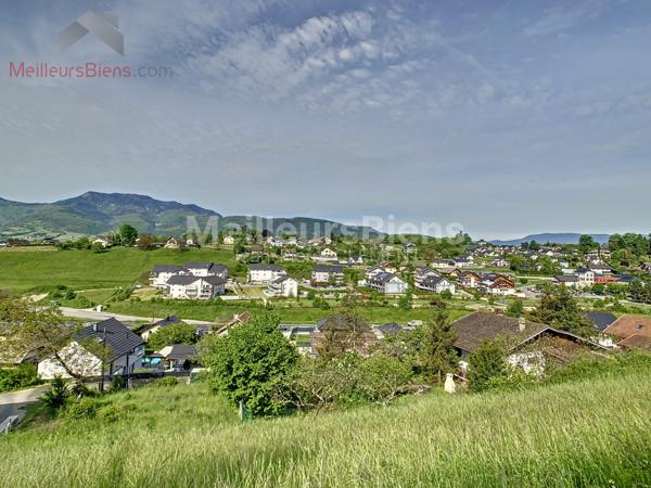 Terrain avec vue panoramique secteur Saint Jeoire de Prieuré