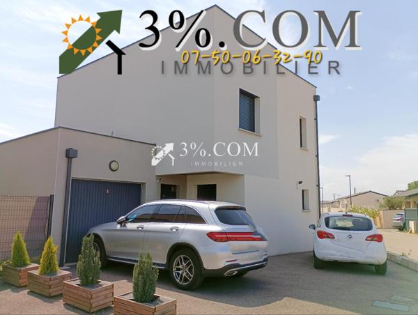 Villa Récente Toit Plat 95m2 + Garage (26100) ROMANS/ISERE Romans-sur-Isère (26100)