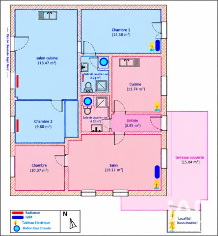 Immeuble à vendre 190 m² Vidauban