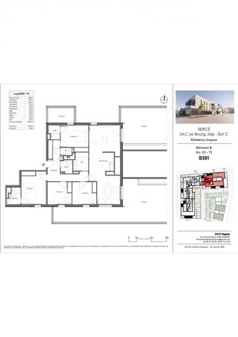 Appartement 108m2TIERCE