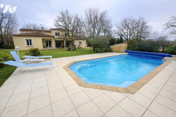 Maison 5 chambres, piscine à LALBENQUE