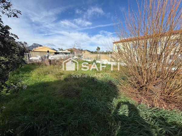 Terrain constructible à LA CRAU – 390 m² – 104 m² de surface plancher