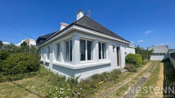 Quiberon - Vente maison proche centre-ville avec 5 chambres, jardin, dépendance et garage