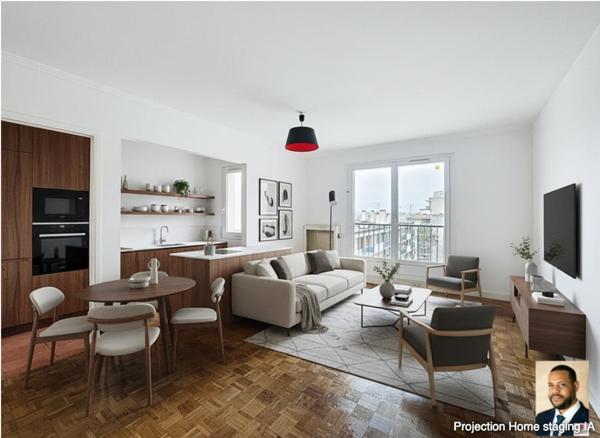 Appartement Meudon 104m( 4 pièces + 2 caves + Parking)