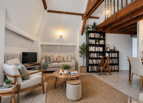 Appartement de 70m² au calme dans une résidence bien entretenue avec parc, Dinard Prieuré-Vicomté.