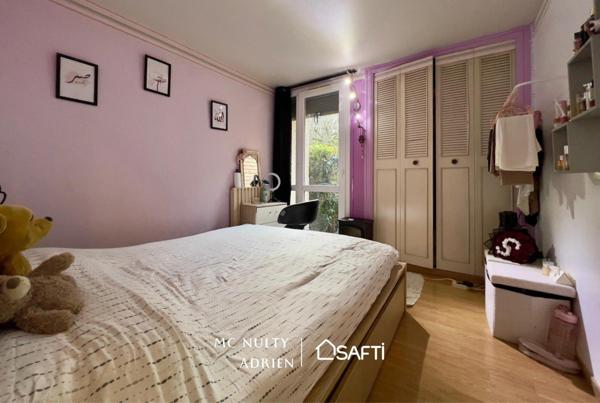 3P avec jardin 230 m² sans vis-à-vis + box à 10 min du Téléval