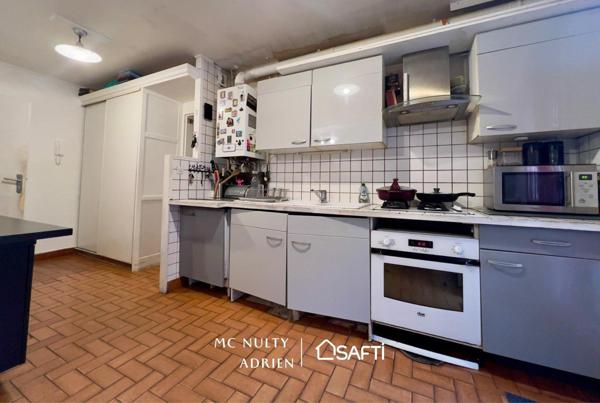 3P avec jardin 230 m² sans vis-à-vis + box à 10 min du Téléval