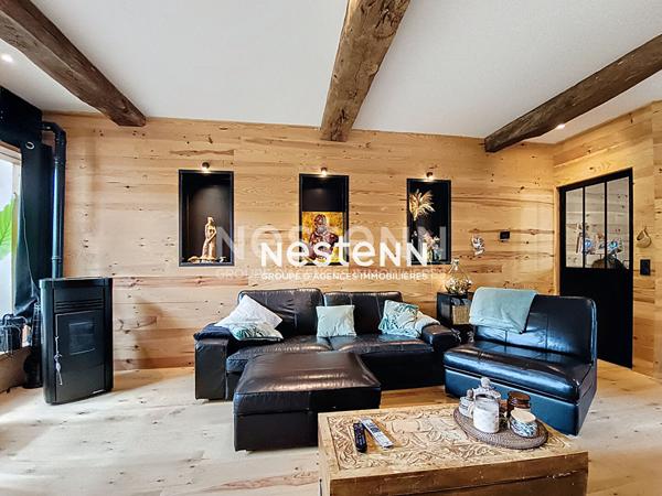 A vendre maison de ville 4 pièces 116 m² avec cour intérieur à Mirande