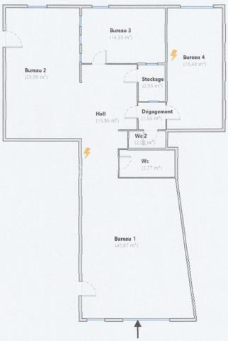 Local commercial de 120,46 m²