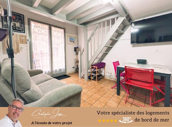 Maison 3 pièces climatisée avec terrasse 16m2