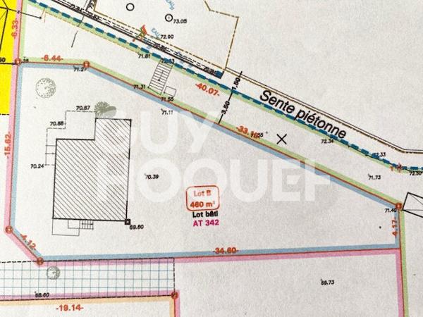 Terrain Breuillet 460 m2