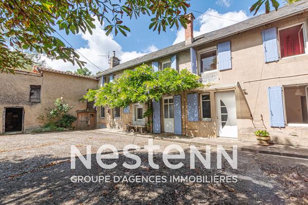 Maison Alban ancienne ferme avec dépendances sur 1ha de terrain attenant