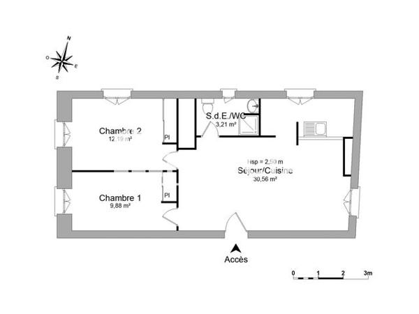 Location Appartement 3 pièces 56.8 m² - 130 RUE DE RIBRAY Niort 79000