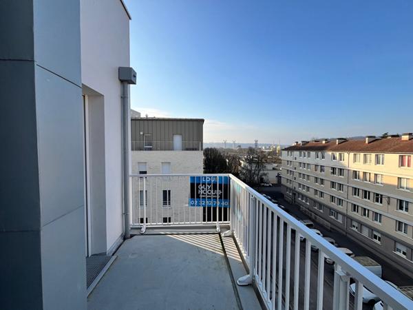 Appartement T3 neuf avec balcon sur Rouen