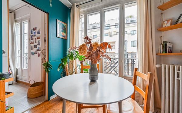 Appartement à vendre    2 pièces • 29 m2 Paris 19