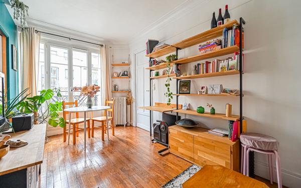 Appartement à vendre    2 pièces • 29 m2 Paris 19