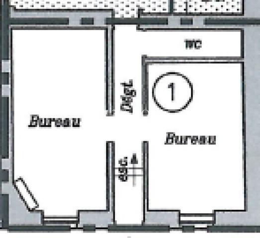 Appartement 1 pièce(s) 39 m²