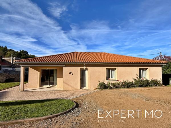 Vertaizon (63910) MAISON T4 PLAIN-PIED 124 M2 3 CHAMBRES TERRAIN 1017 M2