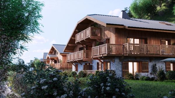 Haute Savoie (74), à vendre SAMOENS - Domaine skiable Grand Massif - Appartement T3 en rez de jardin
