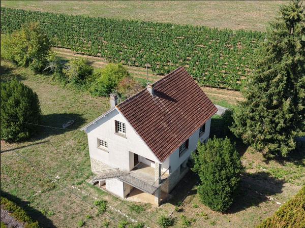 Maison 4 chambres avec joli jardin sans vis-à-vis centre Prayssac