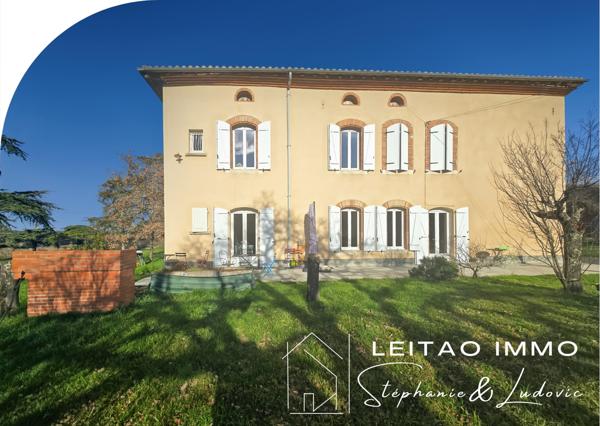 Toulouse (31200) Corps de ferme 224m² sur 1,4 ha