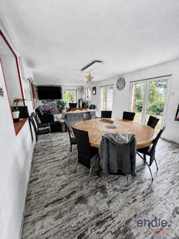 MAISON PLEIN PIED GARAGE TERRAIN ET ETANG