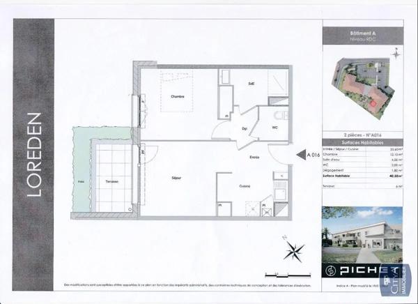 Appartement à louer 2 pièces 40.5m² Belberaud (31450)
