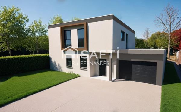 Maison en construction, 119m², 5 pièces, 3.6 ares