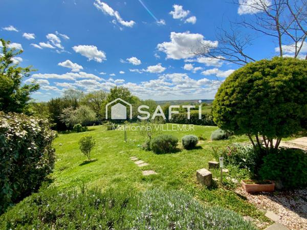 Proche Nérac, maison de Plain-pied d'environ 138 m² habitables sur un terrain de 3073 m²
