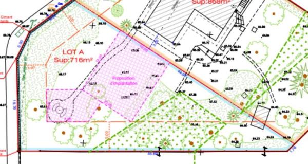 Terrain à vendre |  Villennes-sur-Seine |  716 m²