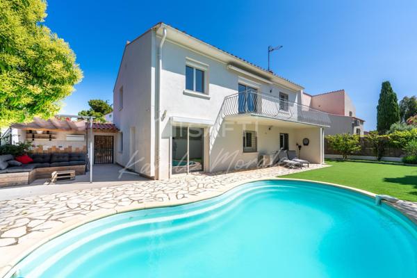 ST CYPRIEN, BELLE VILLA T7, 4 FACES, AVEC JARDIN ARBORE, PISCINE ET STATIONNEMENTS