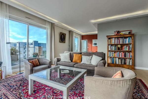 Dernier étage avec terrasse de 160 m²