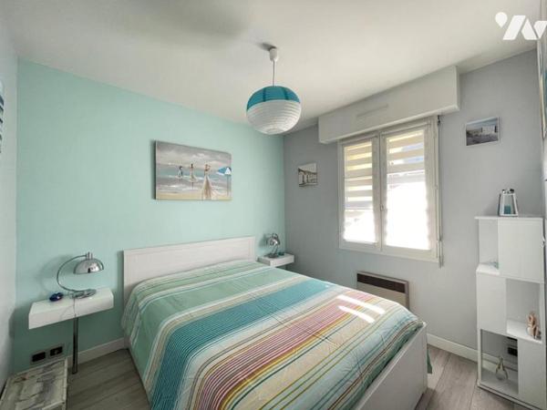 SAINT MALO - Bas Sablon - Appartement VUE BASSIN et INTRA-MUROS T2 de 41.66m² - Jardin et cave.