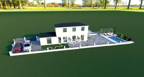 Terrain d'environ 400 m² à CABRIES, environnement boisé et calme